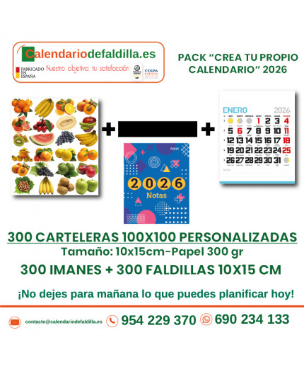 PACK “CREA TU PROPIO CALENDARIO” 2026