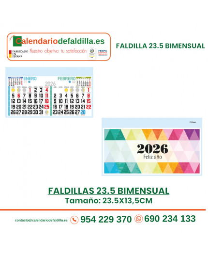 BIMENSUAL Nº3 CASTELLANO 23,5 X 13,5CM 2026