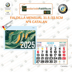 FALDILLA MENSUAL 2025 Nº 4...