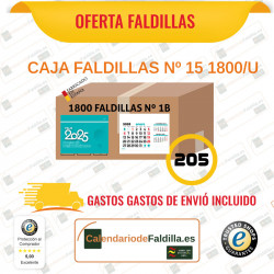 CAJA DE FALDILLAS Nº15 2025